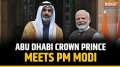 PM Modi meets Abu Dhabi Crown Prince Sheikh Khaled bin Zayed Al Nahyan in Delhi