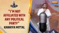 India TV Chunav Manch: 'I'm not affiliated with any political party,' says Kanhiya Mittal