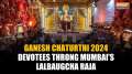 Ganesh Chaturthi 2024: Devotees offer prayers at Lalbaugcha Raja in Mumbai