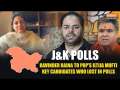 J&K Elections: BJP's Ravinder Raina to PDP's Iltija Mufti, key candidates who lost in the elections