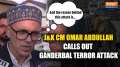 Ganderbal Terror Attack: J&K CM Omar Abdullah Calls Out Ganderbal Terror Attack