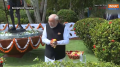 PM Modi In Guyana: PM Pays Tribute to Mahatma Gandhi at the Promenade Garden in Georgetown