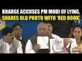 Maharashtra Assembly Polls 2024: Kharge accuses PM Modi of lying, shares old photo with 'Red Book'