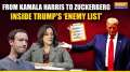 Will Trump Settle Scores with His Critics? From Kamala Harris to Zuckerberg, Inside His 'Enemy List'