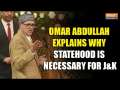 CM Omar Abdullah explains why statehood is necessary for J&K after ruckus in Jammu Kashmir Assembly