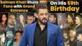 Salman Khan stuns fans with grand entrance on his 59th birthday