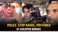 Sambhal Violence Row: Rahul Gandhi, Priyanka on way to Sambhal, stopped at Ghazipur border