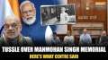 Manmohan Singh Death: Mallikarjun Kharge and Congress in fresh skirmish with Centre over memorial