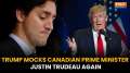 Donald Trump Mocks Justin Trudeau with 'Governor' Remark