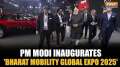 PM Modi inaugurates Bharat Mobility Expo at Bharat Mandapam  showcasing mobility sector innovations