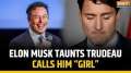 Elon Musk taunts Trudeau, calls him "Girl" amid response to Trump's 51st state comment