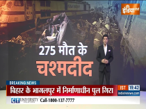 How did three trains collide in Odisha?