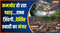 Himachal-Uttarakhand weather updates: Houses collapse in Shimla,Joshimath
