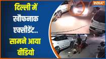 Adarsh ​​Nagar Delhi Car Accident: Shocking video of road accident in Delhi