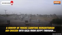 Israel-Hamas war: Aid trucks rolls into southern Gaza on second day of truce between Hamas & Israel