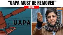 PDP Chief Mehbooba Mufti says ‘government must remove UAPA’