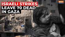 Israel- Hamas War: 70 killed after Israeli airstrike hits refugee camp in Gaza | India TV News