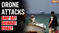 Drone Strikes Ship With 20 Indians Off Gujarat Coast, Crew Safe | Drone Attack | India Tv News