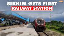 Sikkim: PM Modi lays foundation of first railway station at Sikkim