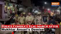 Mukhtar Ansari Death Update: Police Conduct Flag March As Precautionary Measure In UP