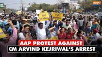 Kejriwal Arrest Protest: AAP's women workers protest against Delhi CM Arvind Kejriwal's arrest