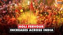 Holi fervour increases in different parts of India | India TV News English