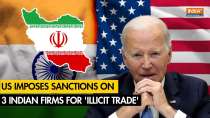US imposes sanctions on three Indian firms for aiding Iran