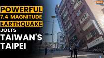 Taiwan Earthquake: Powerful 7.4 magnitude earthquake jolts Taipei Island | India TV News