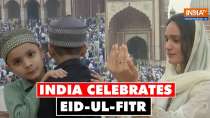 India celebrates Eid-ul-Fitr | Devotees clicked at Jama Masjid | India TV News English