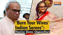 Bangladesh PM Hasina Counters Opposition's 'Boycott India' Campaign, Says 'Burn Your Wives' Sarees'
