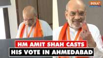 Lok Sabha Elections phase 3: Amit Shah casts vote in Ahmedabad 