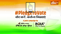 Pledge To Vote: The public participated in this special festival of the country and also appealed to the people.