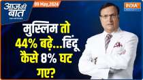 Aaj Ki Baat: Hindus' population share shrunk 8%, Muslims grew 44% between 1950 and 2015
