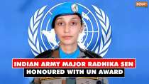  Major Radhika Sen receives UN Military Gender Advocate of the year award