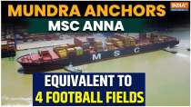 Gujarat: All about MSC Anna, largest container ship docked at Adani