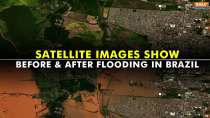 Brazil Flood Updates: Satellite images show before and after flooding in Brazil