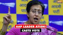 Lok Sabha Polls Phase 6: AAP Leader Atishi Casts Vote In Delhi