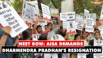 NEET Row: AISA holds protest in Delhi; Demands Education Minister Dharmendra Pradhan's resignation