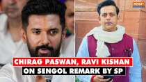 Sengol Row: Ravi Kishan, Chirag Paswan take  jibe at SP over RK Chaudhary