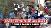 Severe water crisis in Delhi