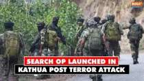 Kathua: Search operation underway following terror attack in Jammu and Kashmir