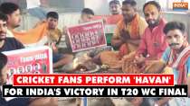 ICC T20 WC 2024: Indian fans perform havan, yagya for India
