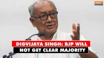 Lok Sabha Elections 2024: Digvijaya Singh says no chance that BJP will get a clear majority