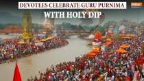 Guru Purnima: Devotees take a holy dip in Ganga River in Uttarakhand