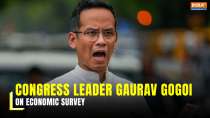 Economic Survey: Congress leader Gaurav Gogoi says Completely beyond ground realities