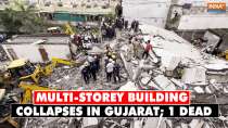 Building Collapsed In Gujarat: 1 dead, Multi-storey building collapses in Surat, many feared trapped