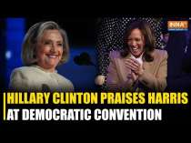 Hillary Clinton rouses Democrats at national convention in Chicago, endorses Kamala Harris