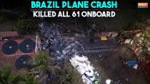 Brazil Plane Crash: Passenger plane crashes in Brazil, Killing all 61 onboard