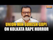 Kolkata Rape Murder Case: Union Min Suresh Gopi says "Let