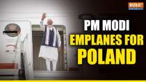 PM Modi In Poland: PM Modi emplanes on historic visit to Poland and Ukraine